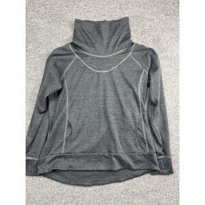 Kuhl Pullover Womens Large High Neck Thumbhole Stretch Sweater Athletic Outdoor